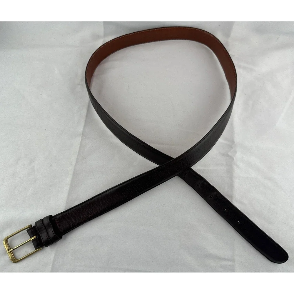 COACH Leather Belt Men 44